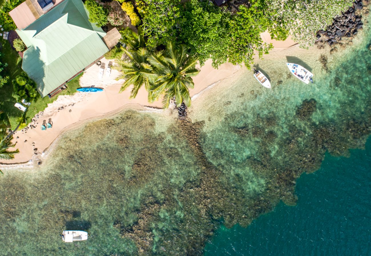 Villa en Papetoai - Beach Villa Cook - Robinson's Cove