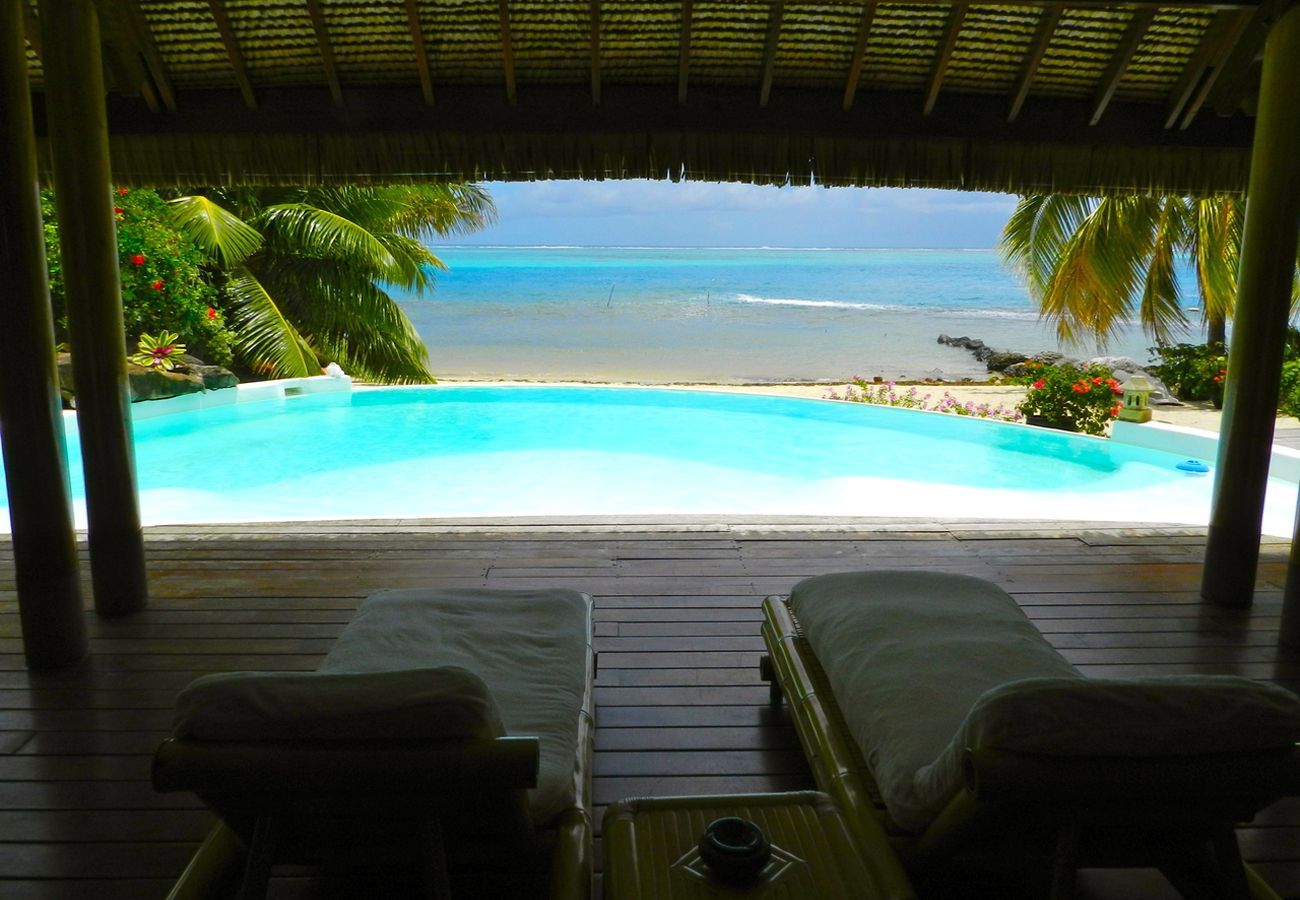 Villa en Maharepa - #1 Beach Villa Bliss by TAHITI VILLAS