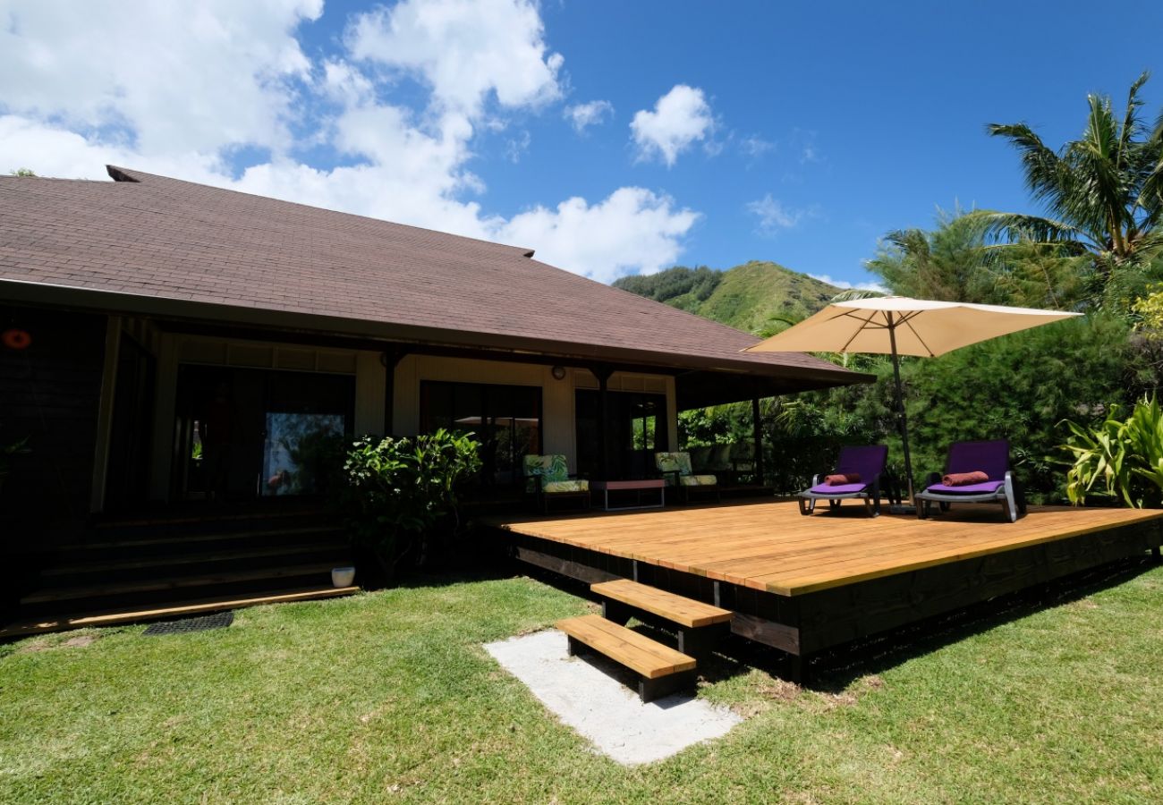 Villa en Tiahura - #4 Beach Villa Bliss by TAHITI VILLAS